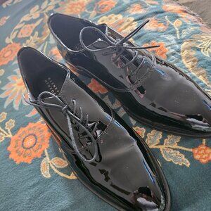 Barney's NY Patton Leather Oxfords.